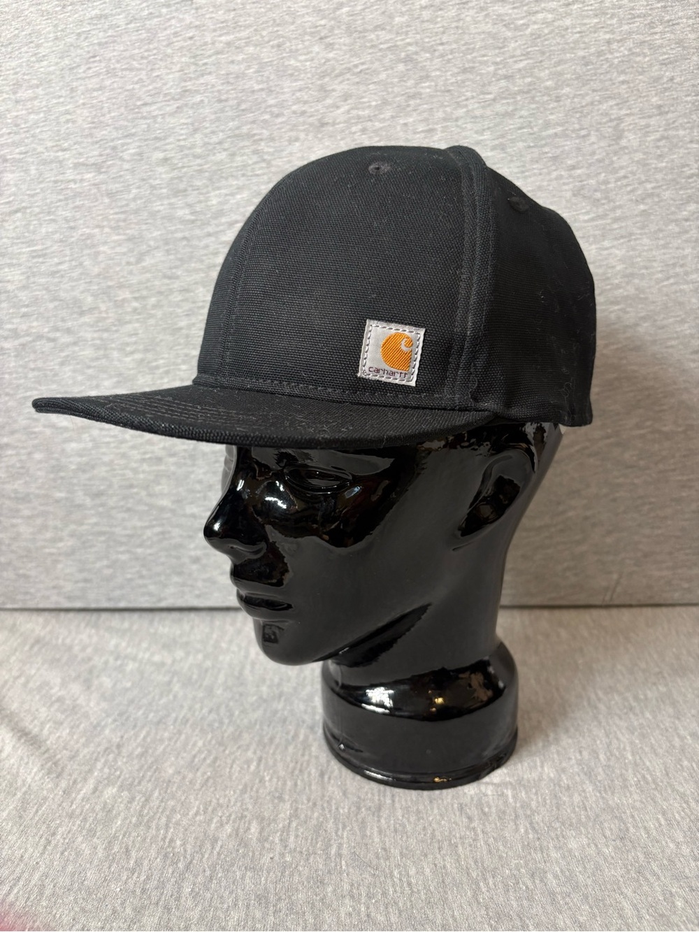 Carhartt Black Canvas Snapback- Men’s Casual Hat